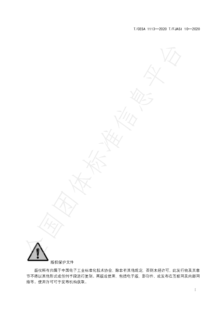 T/CESA 1113-2020 标准预览