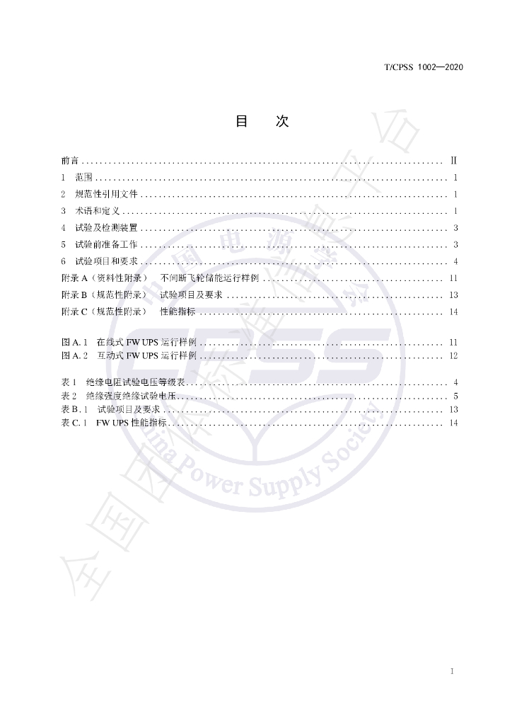 T/CPSS 1002-2020 标准预览