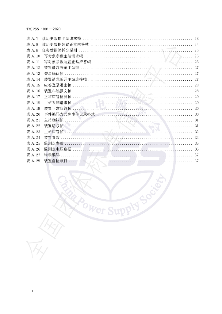 T/CPSS 1001-2020 标准预览