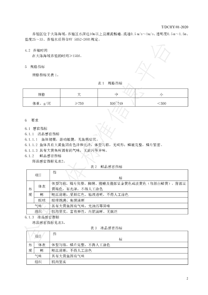 T/DCHY 01-2020 标准预览