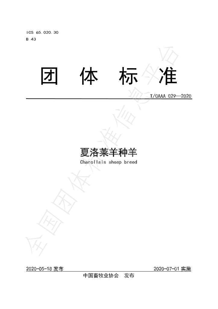 T/CAAA 029-2020 标准预览