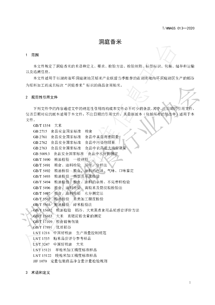 T/HNAGS 13-2020 标准预览