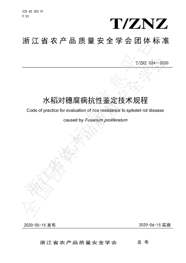 T/ZNZ 024-2020 标准预览