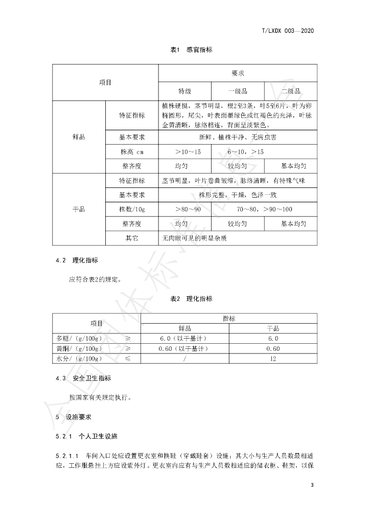 T/LXDX 003-2020 标准预览