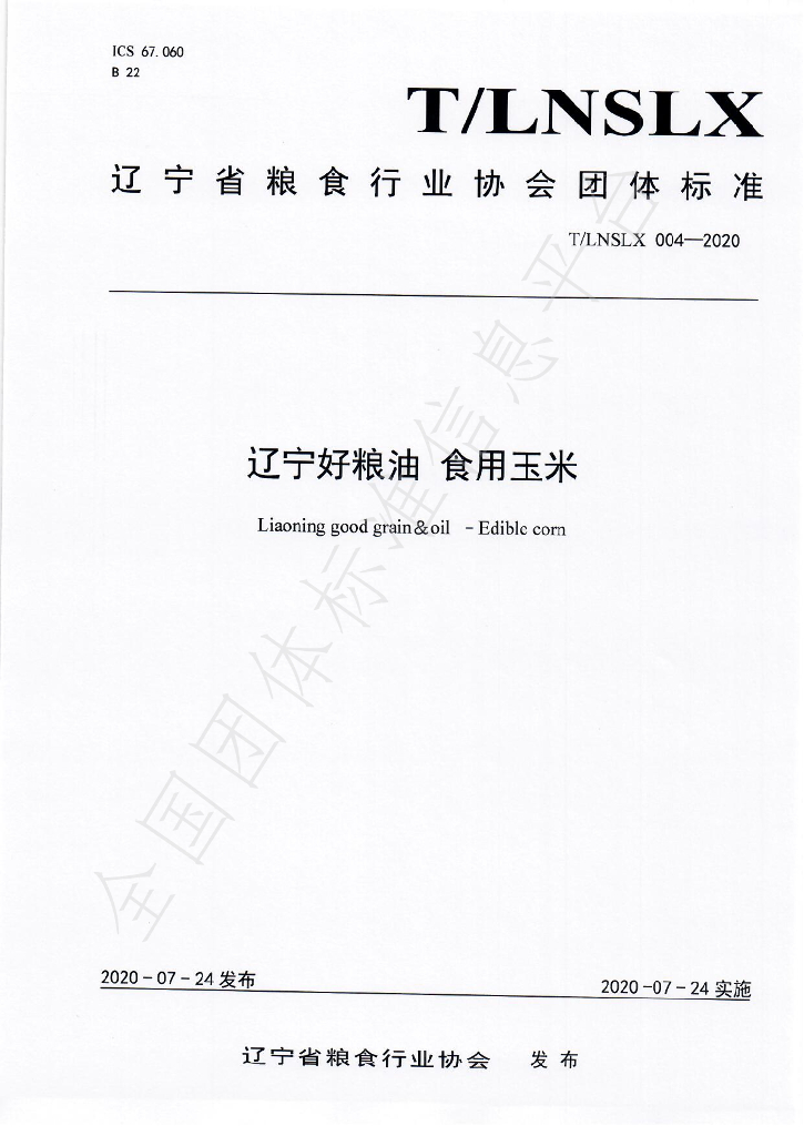 T/LNSLX 004-2020 标准预览