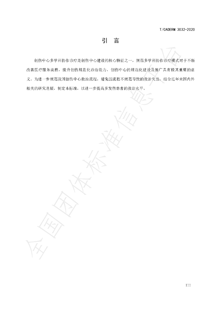 T/CADERM 3032-2020 标准预览