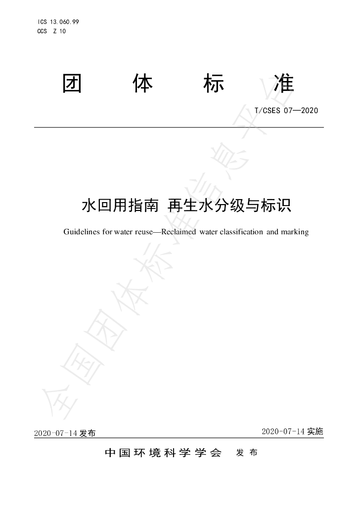 T/CSES 07-2020 标准预览