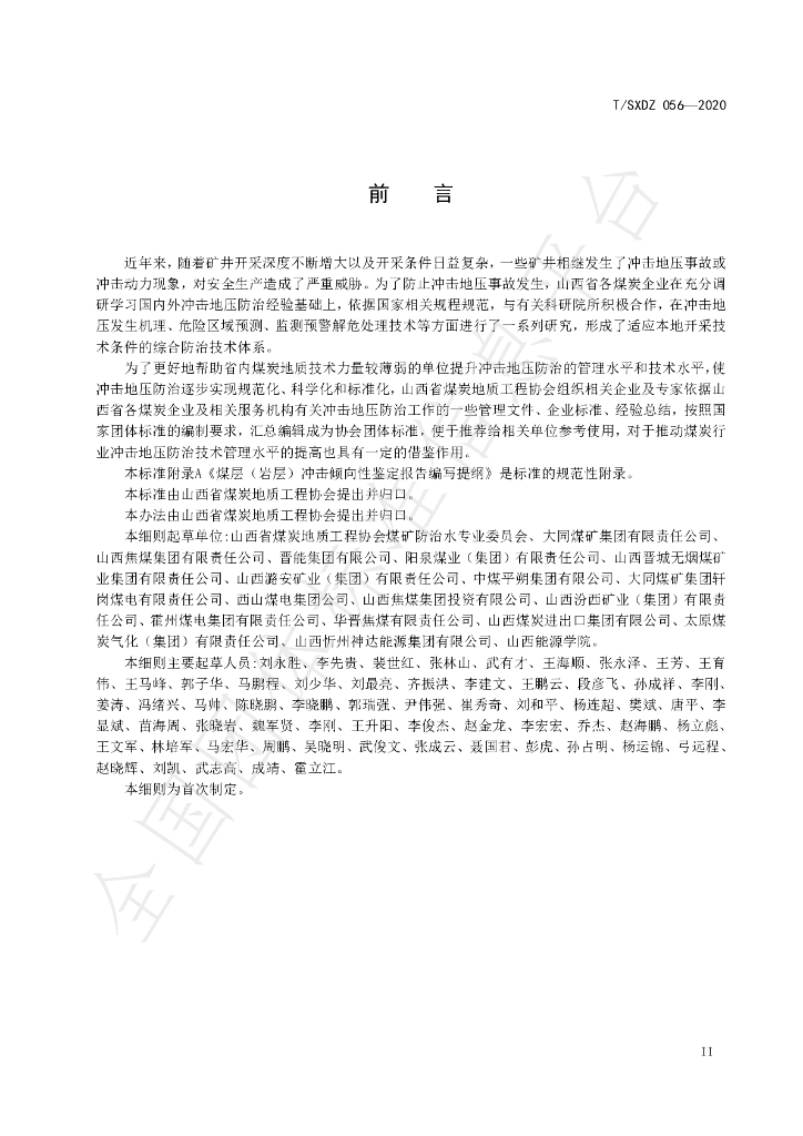 T/SXDZ 056-2020 标准预览