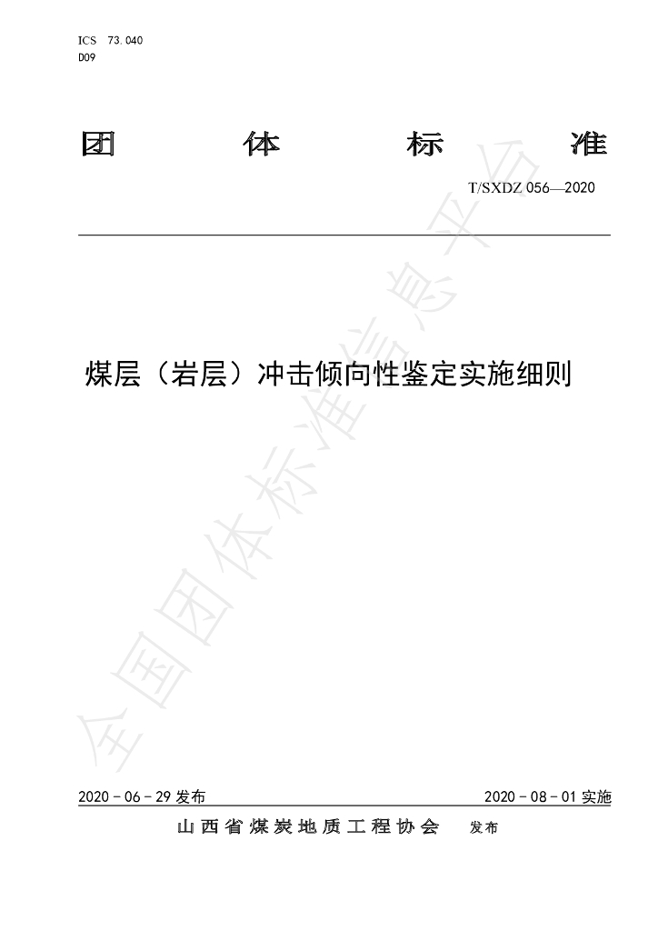 T/SXDZ 056-2020 标准预览