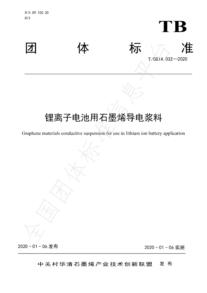 T/CGIA 032-2020 标准预览