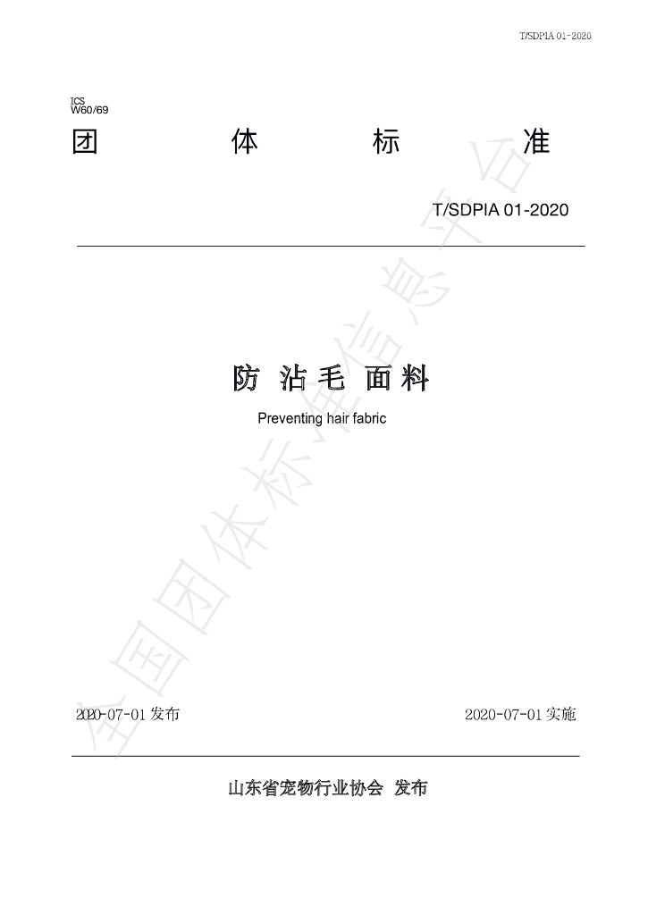 T/SDPIA 01-2020 标准预览