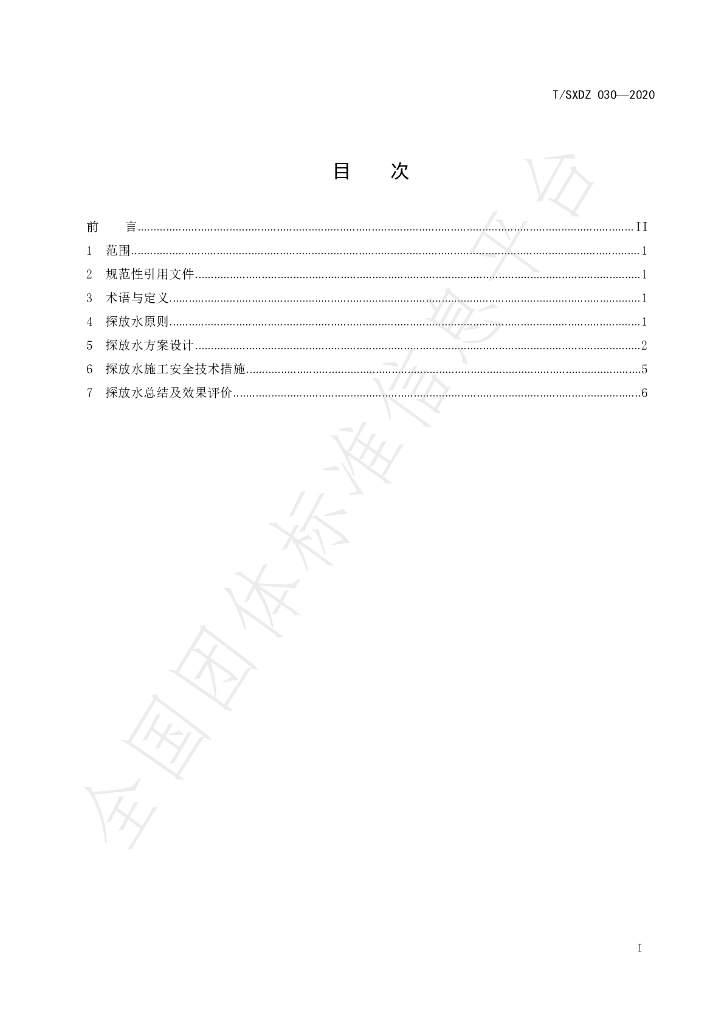T/SXDZ 030-2020 标准预览