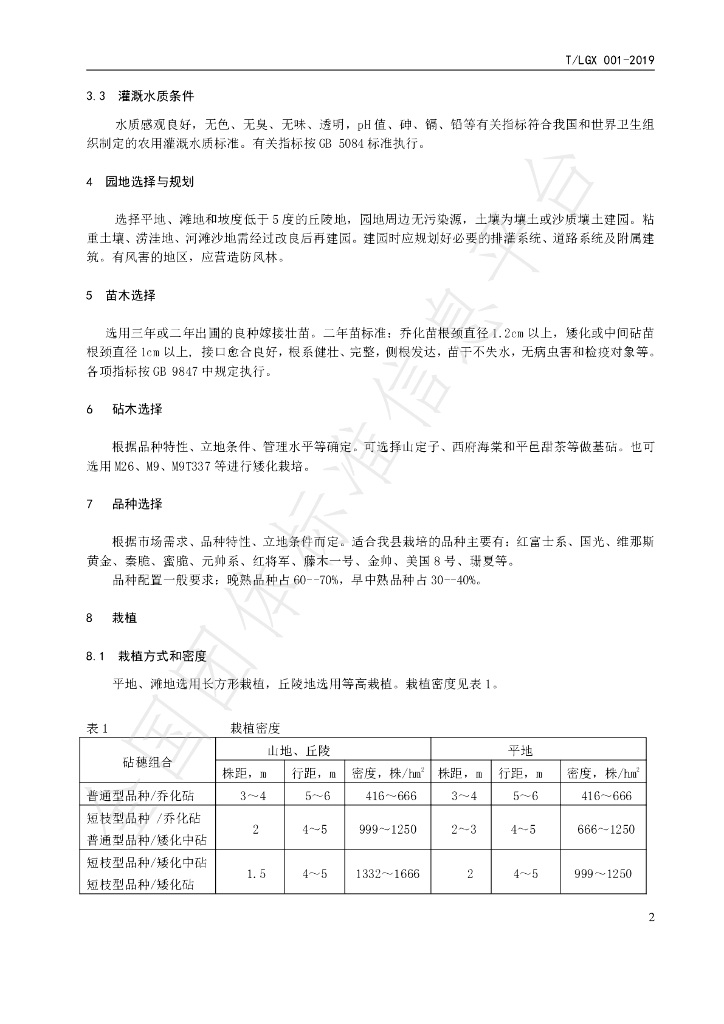 T/LGX 001-2019 标准预览