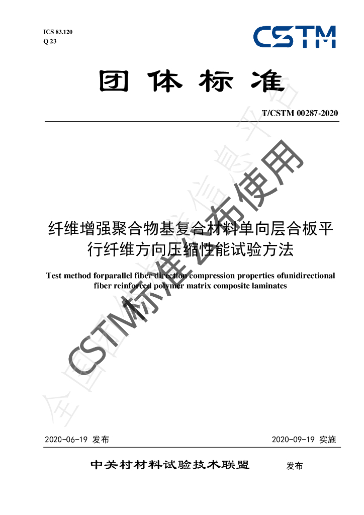 T/CSTM 00287-2020 标准预览