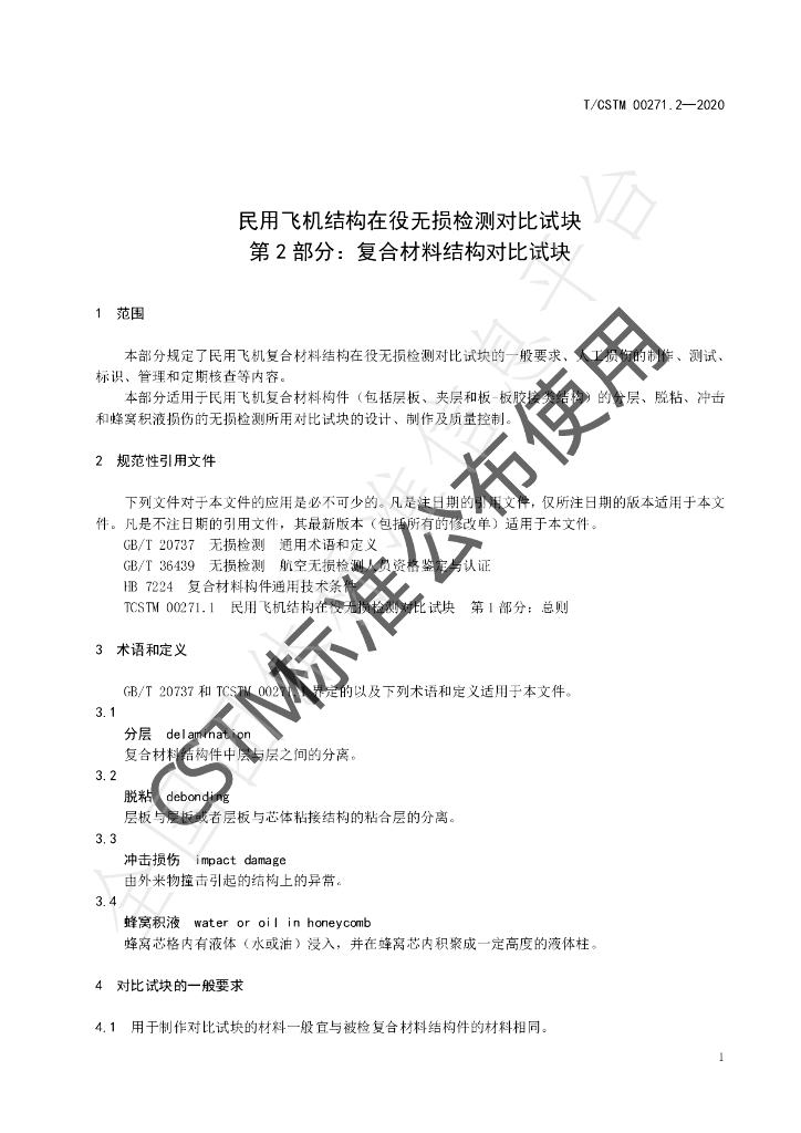 T/CSTM 00271.2-2020 标准预览