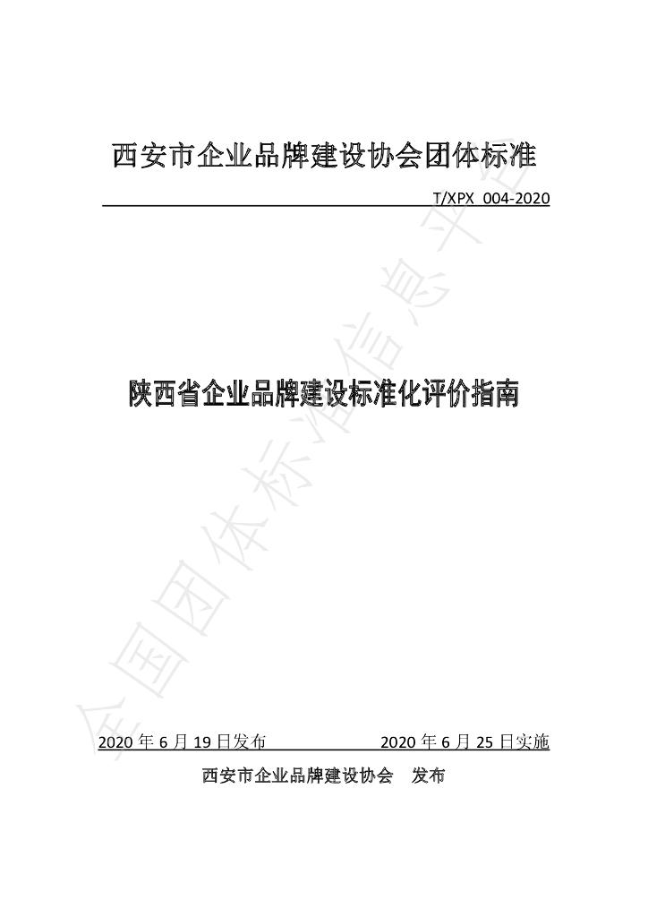 T/XPX 004-2020 标准预览