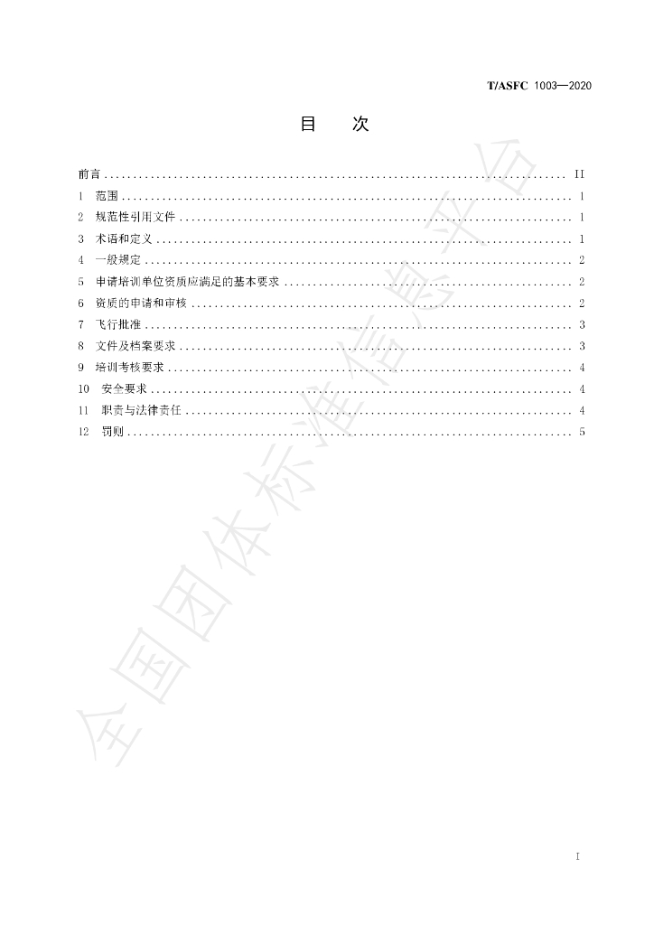 T/ASFC 1003-2020 标准预览