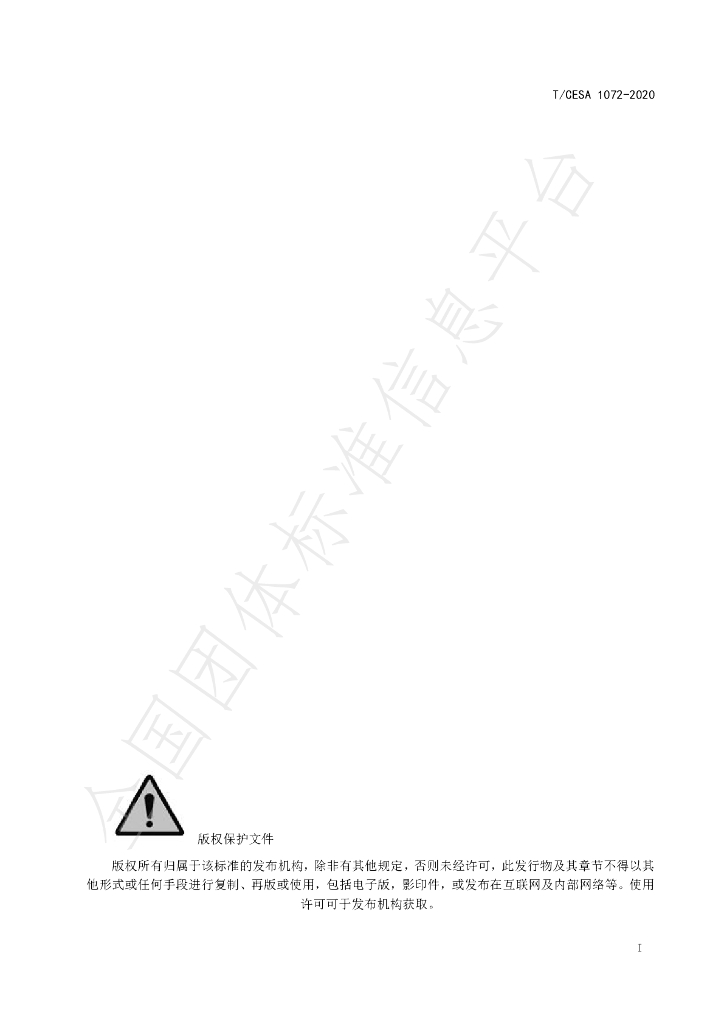 T/CESA 1072-2020 标准预览