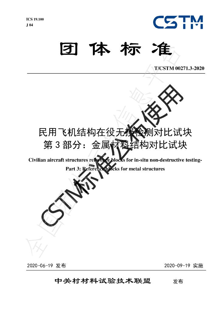 T/CSTM 00271.3-2020 标准预览