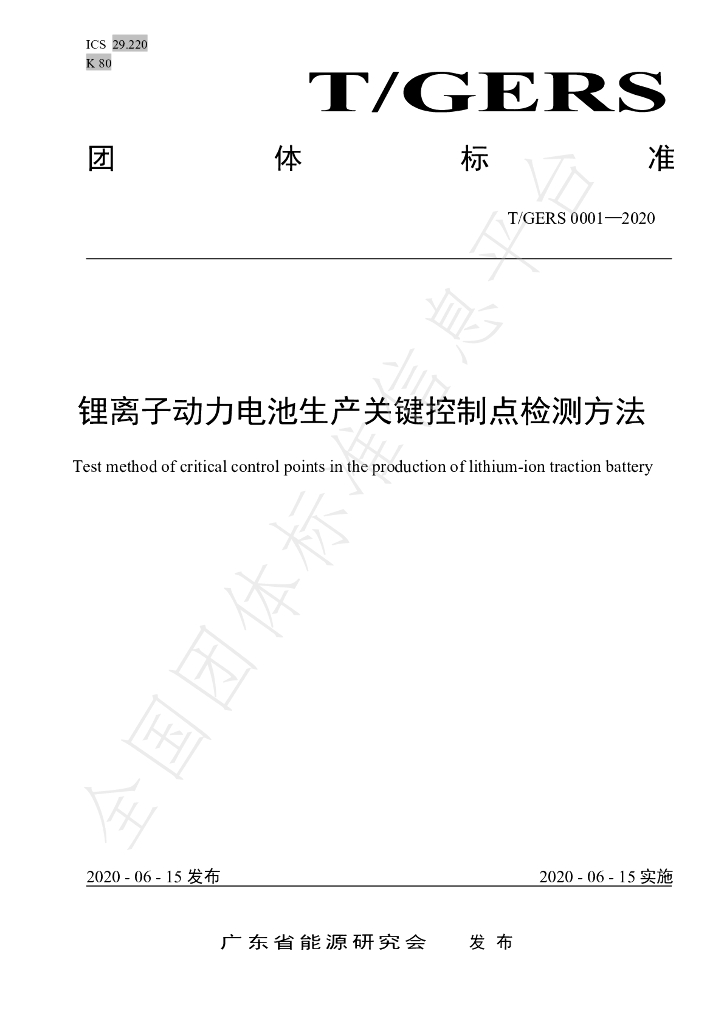 T/GERS 0001-2020 标准预览