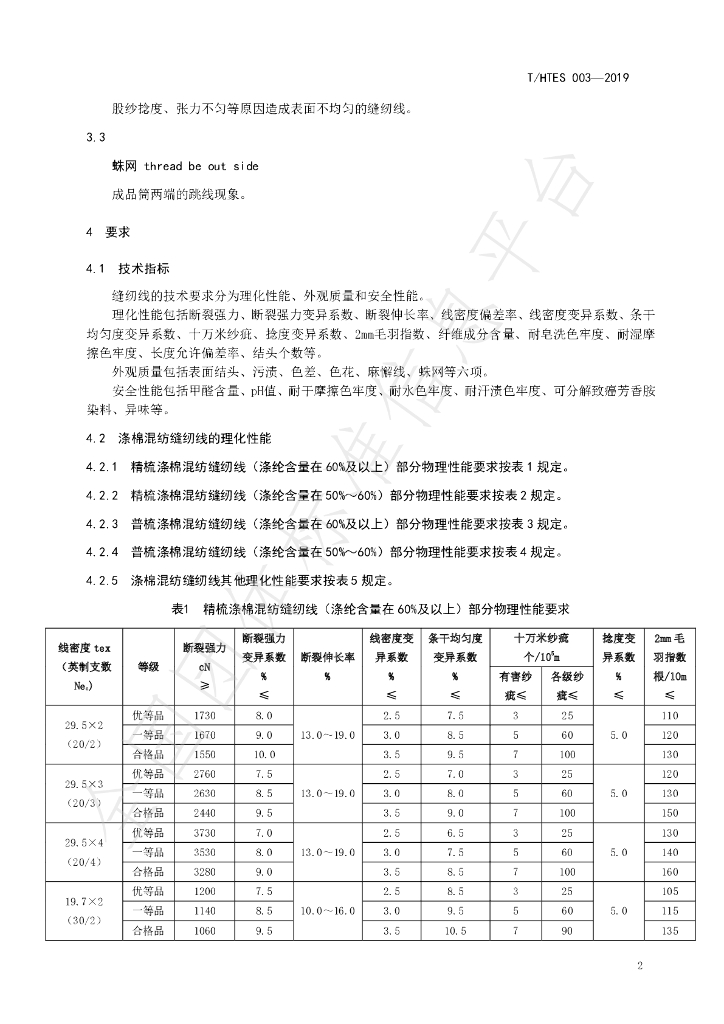 T/HTES 003-2019 标准预览