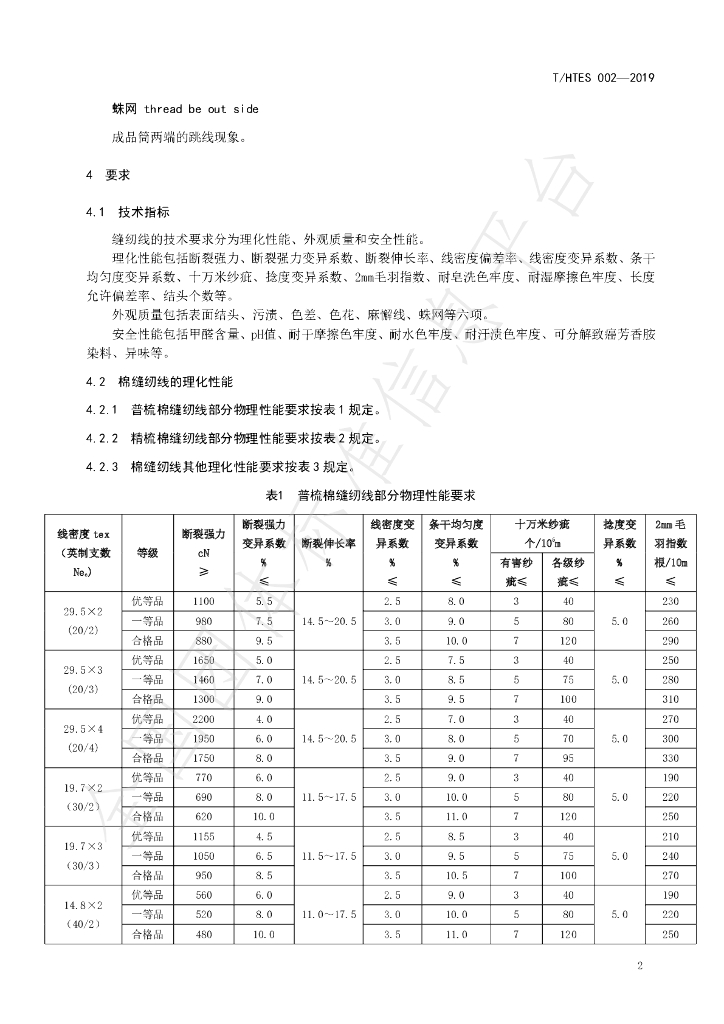 T/HTES 002-2019 标准预览