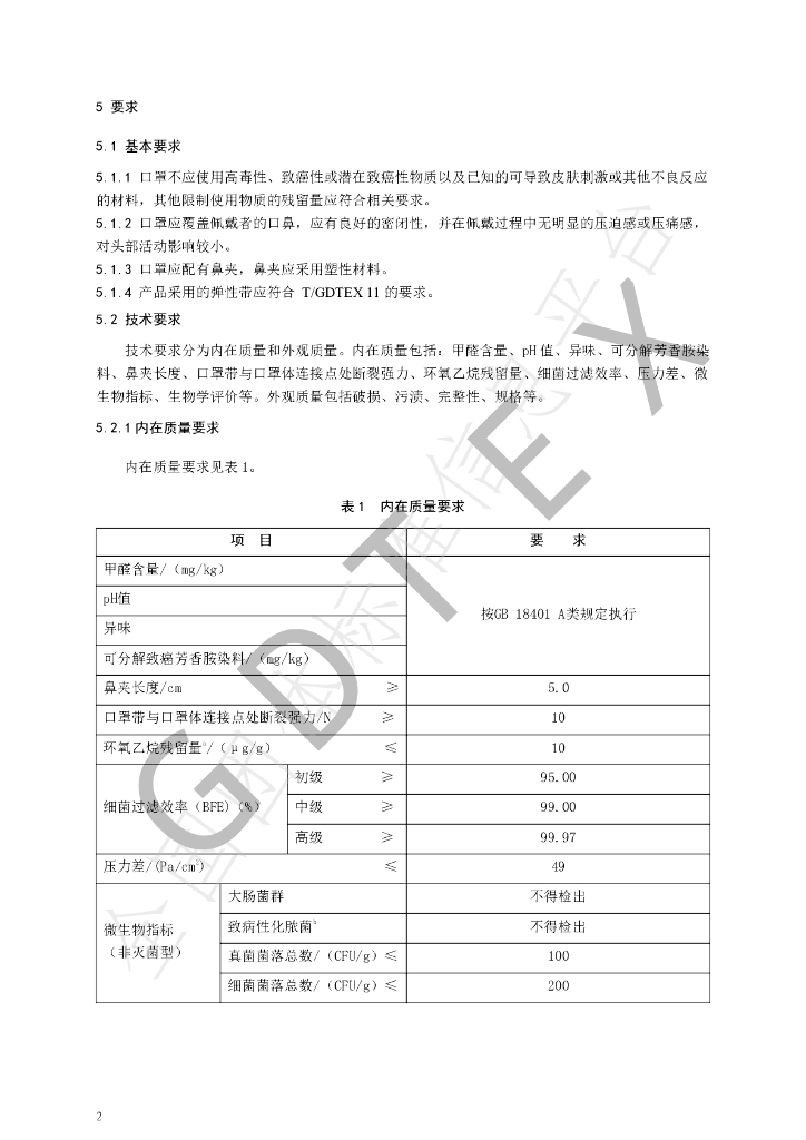 T/GDTEX 13-2020 标准预览