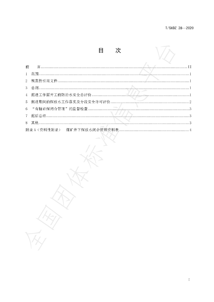 T/SXDZ 028-2020 标准预览
