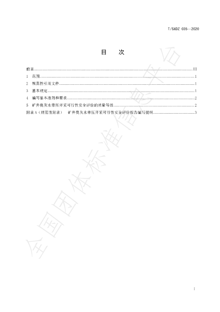 T/SXDZ 035-2020 标准预览