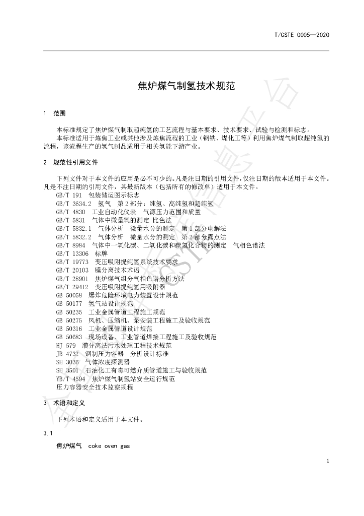 T/CSTE 0005-2020 标准预览