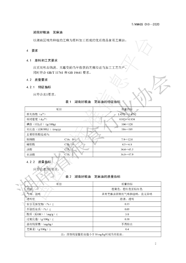 T/HNAGS 010-2020 标准预览
