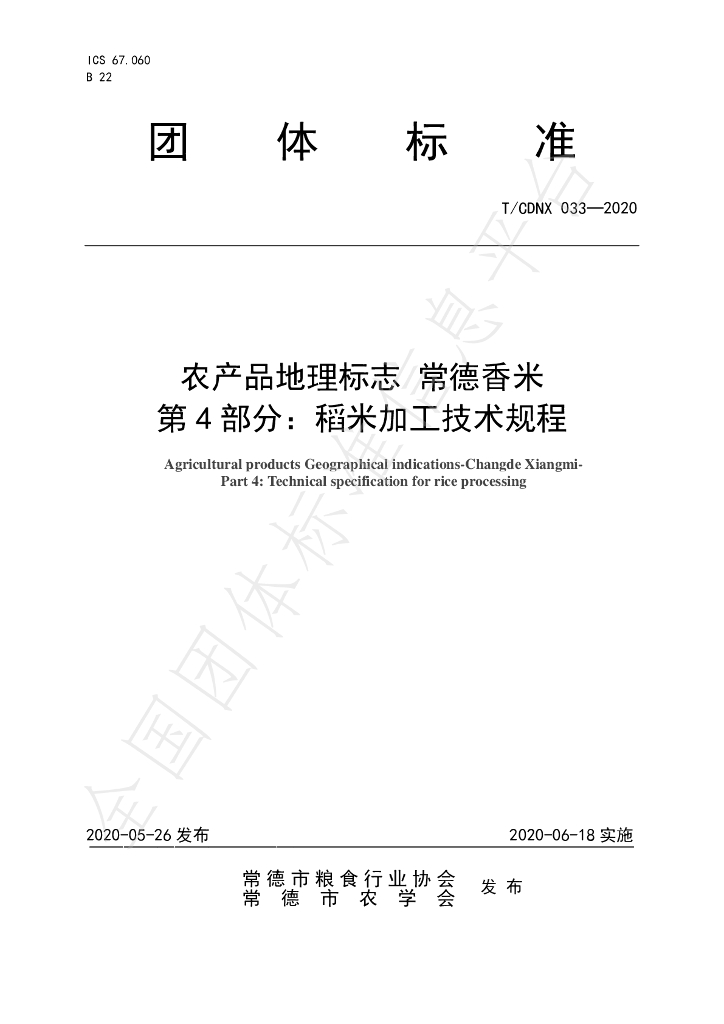T/CDNX 033-2020 标准预览