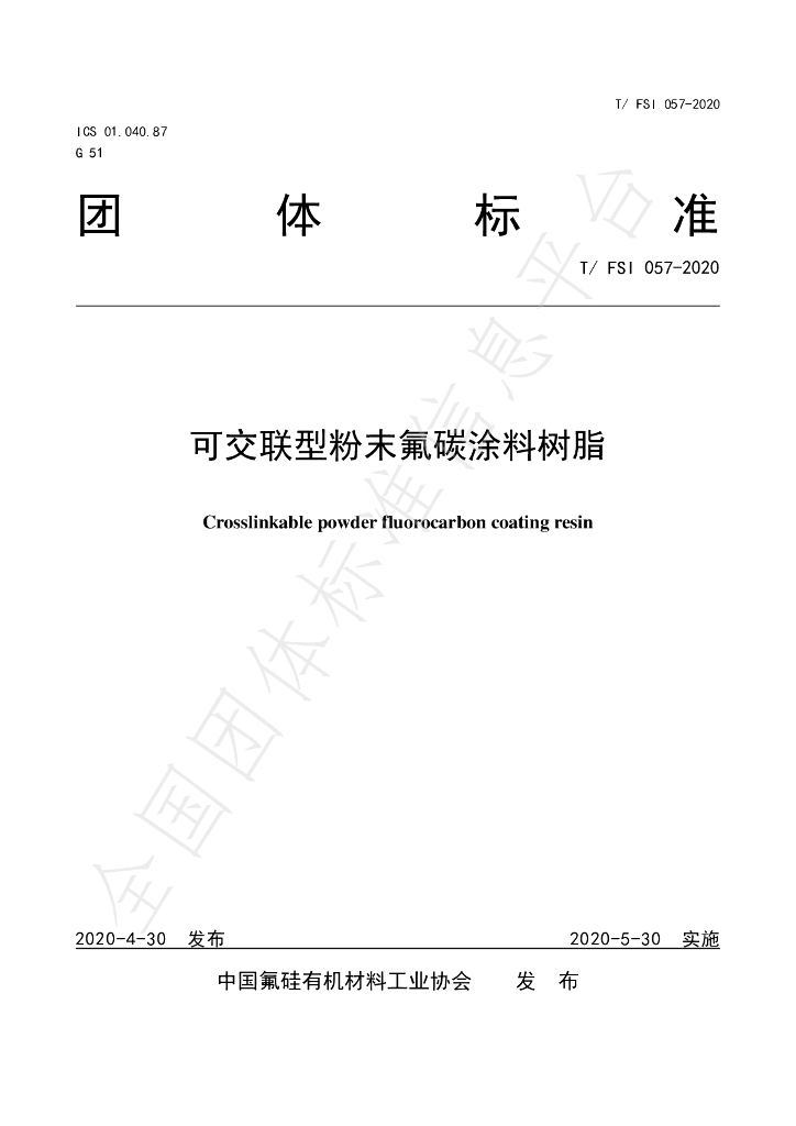 T/FSI 057-2020 标准预览