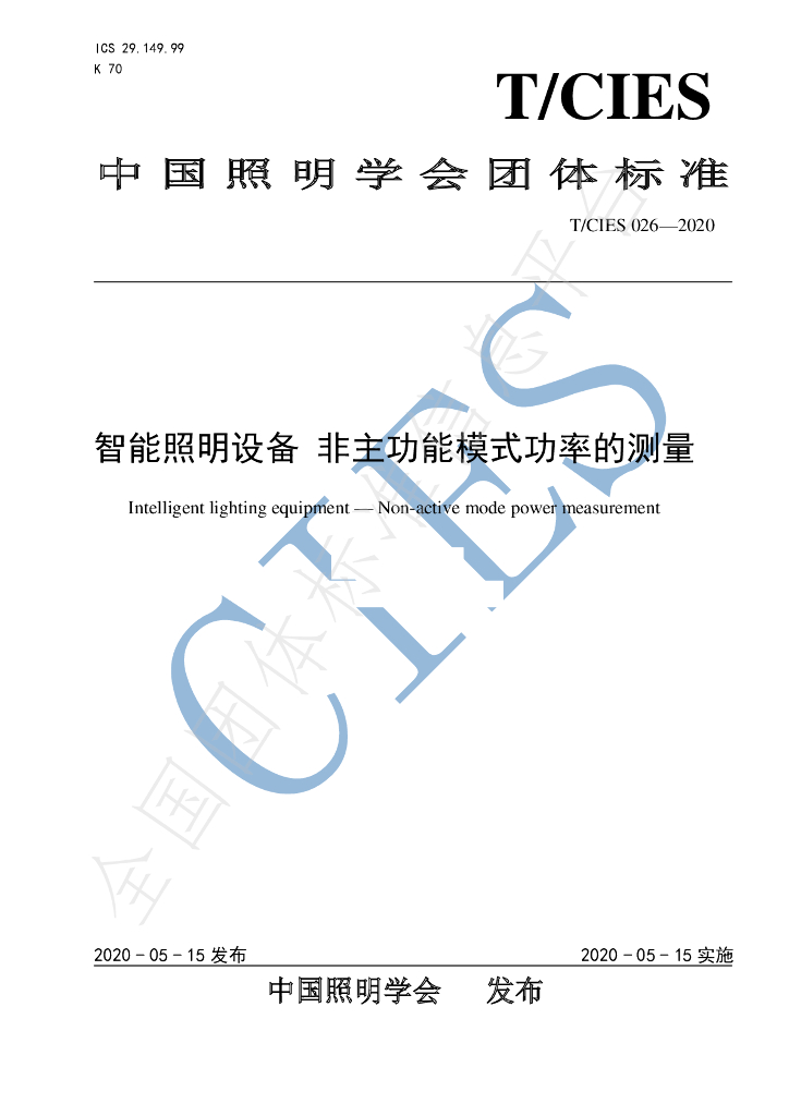 T/CIES 026-2020 标准预览