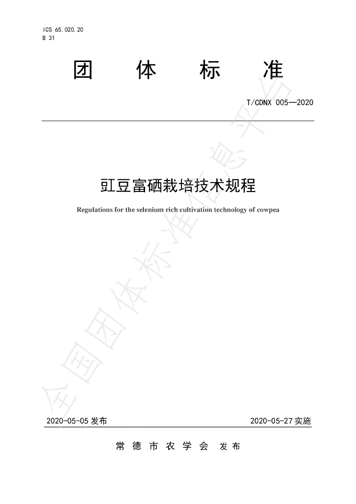 T/CDNX 005-2020 标准预览