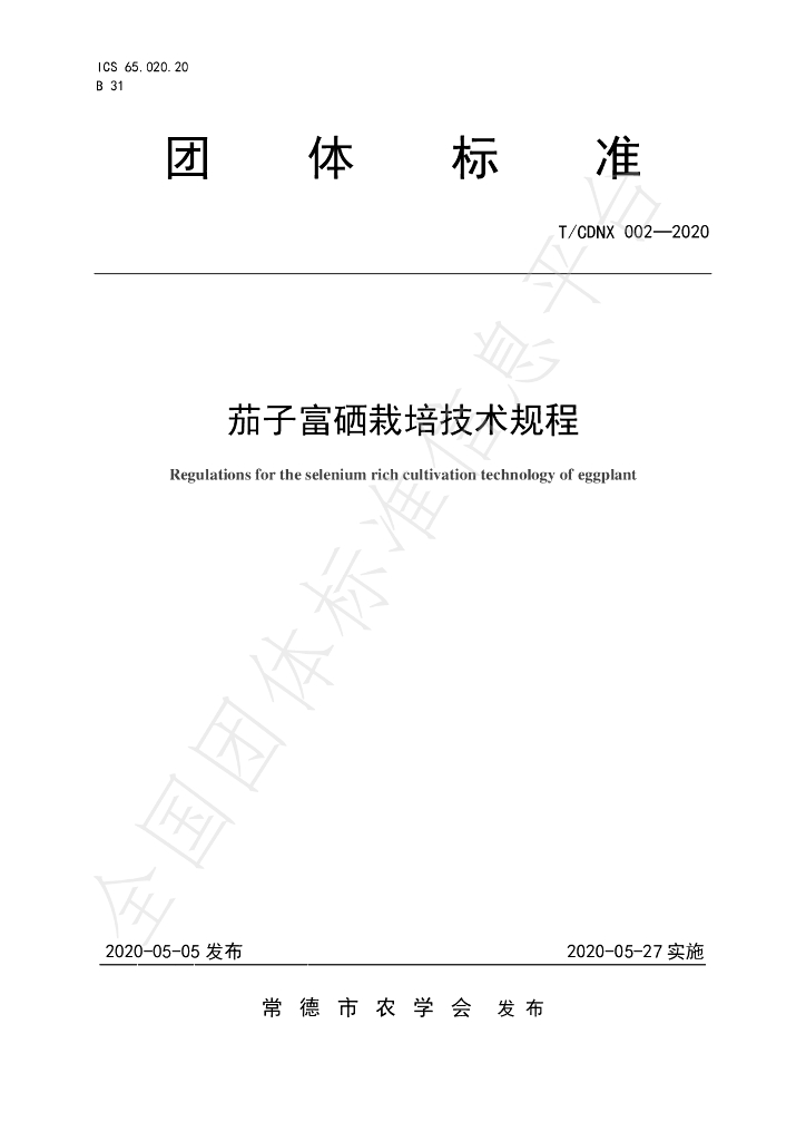 T/CDNX 002-2020 标准预览
