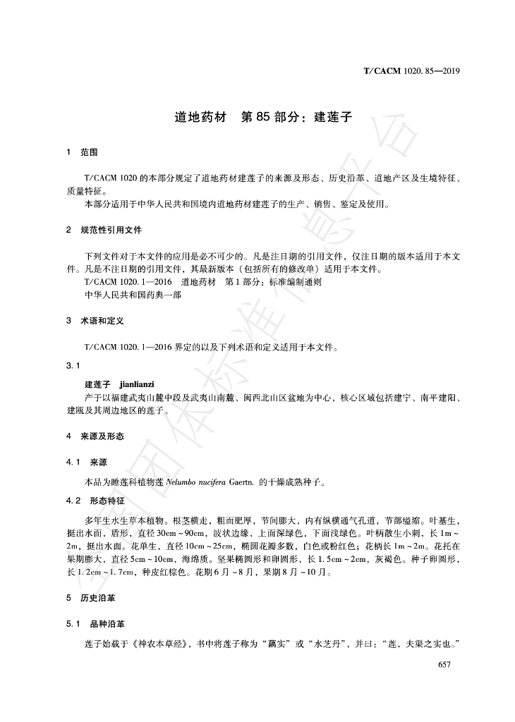 T/CACM 1020.85-2019 标准预览