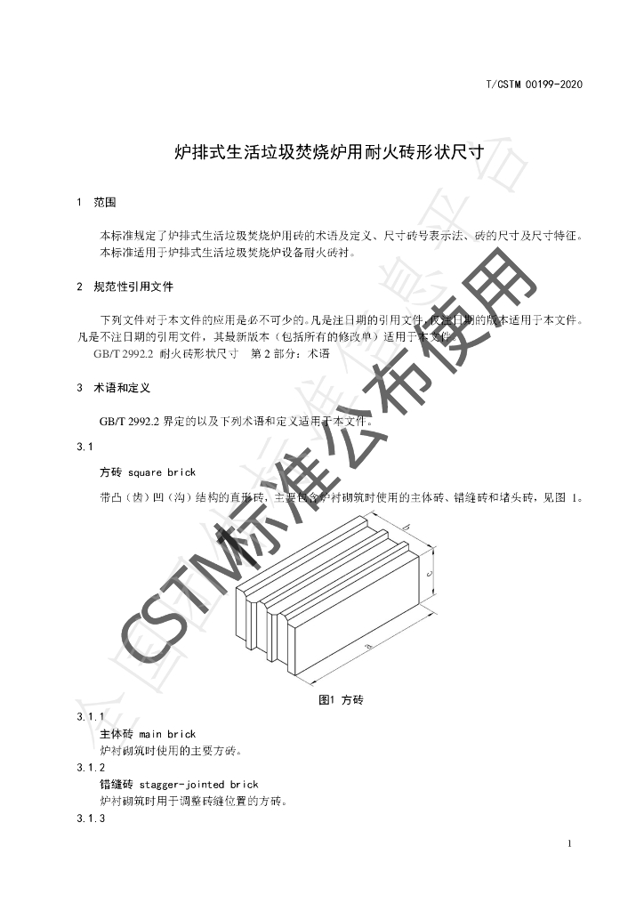 T/CSTM 00199-2020 标准预览