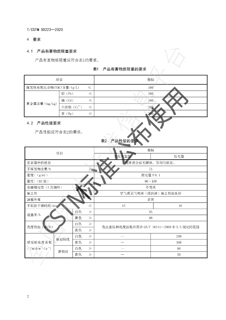 T/CSTM 00223-2020 标准预览