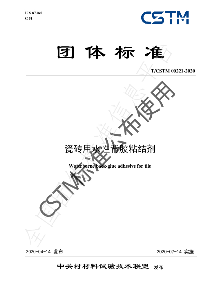 T/CSTM 00221-2020 标准预览