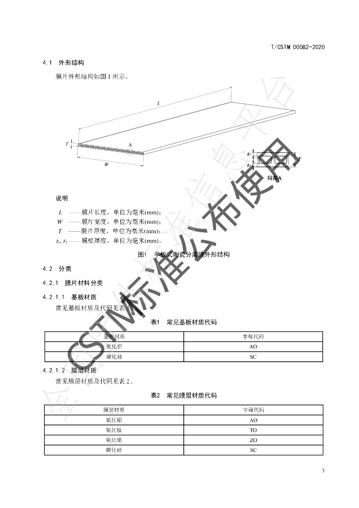 T/CSTM 00082-2020 标准预览
