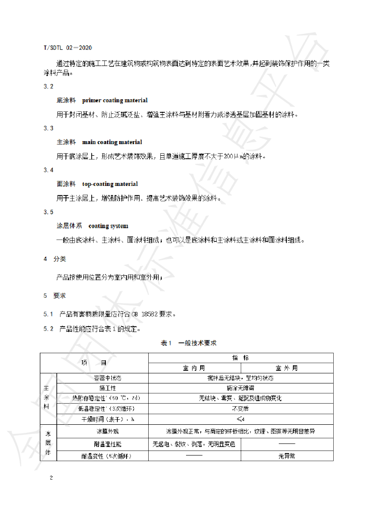 T/SDTL 02-2020 标准预览