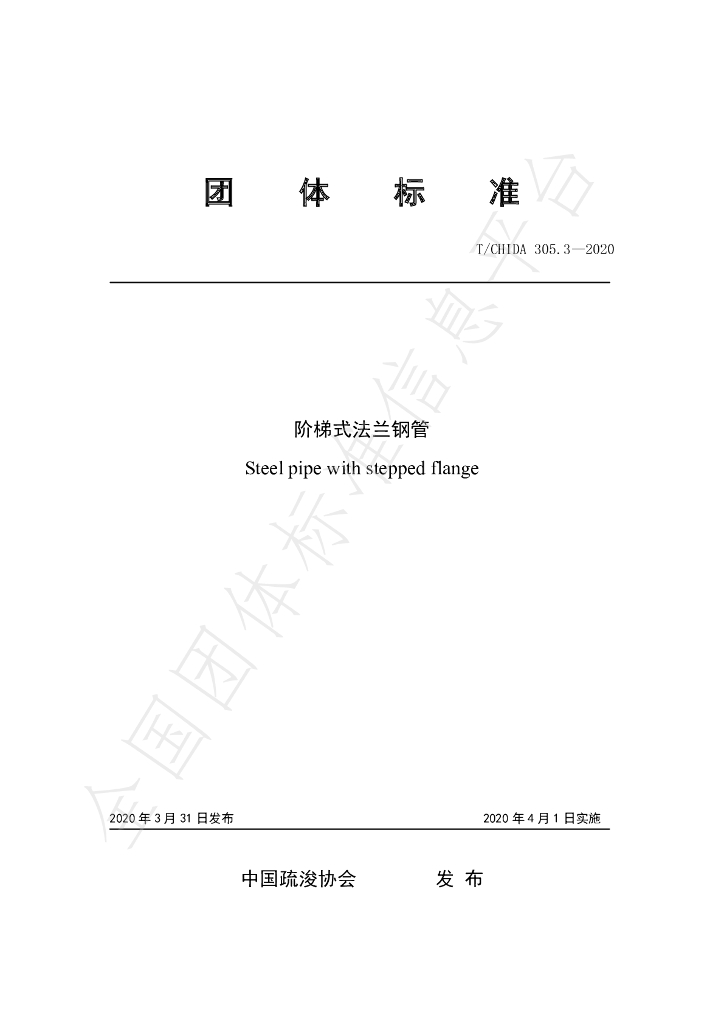T/CHIDA 305.3-2020 标准预览