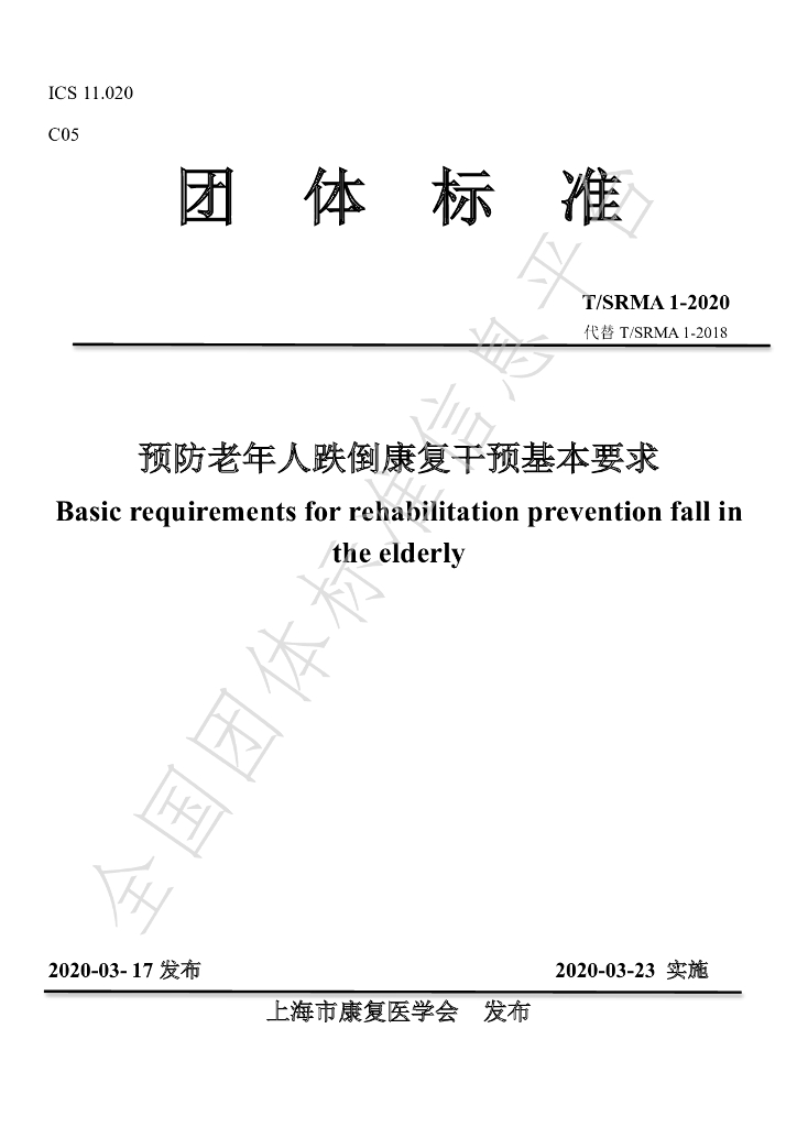 T/SRMA 1-2020 标准预览