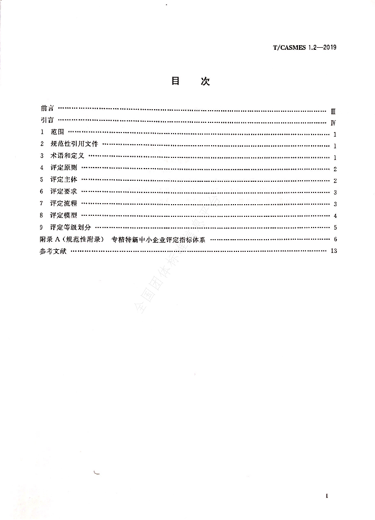 T/CASMES 1.2-2019 标准预览