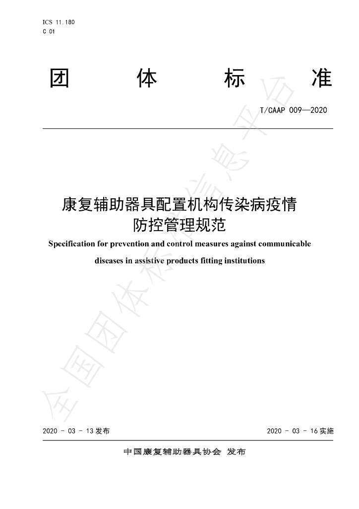 T/CAAP 009-2020 标准预览