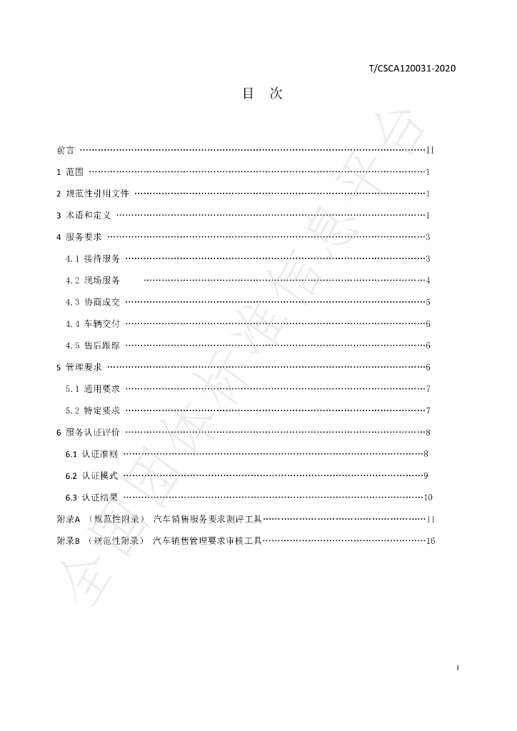 T/CSCA 120031-2020 标准预览
