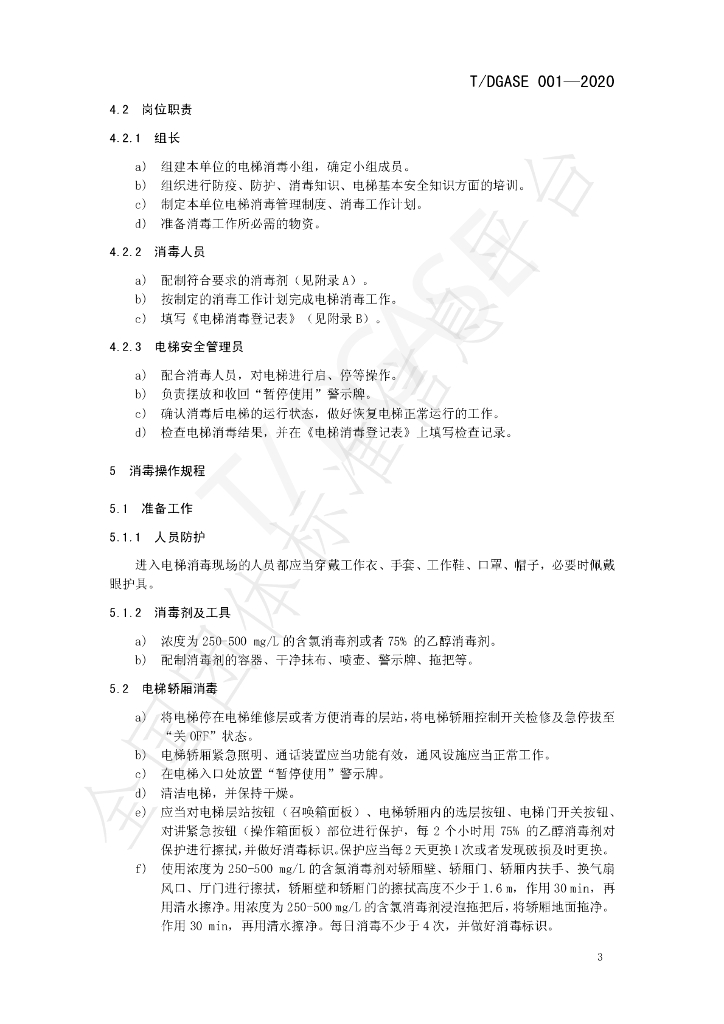 T/DGASE 001-2020 标准预览