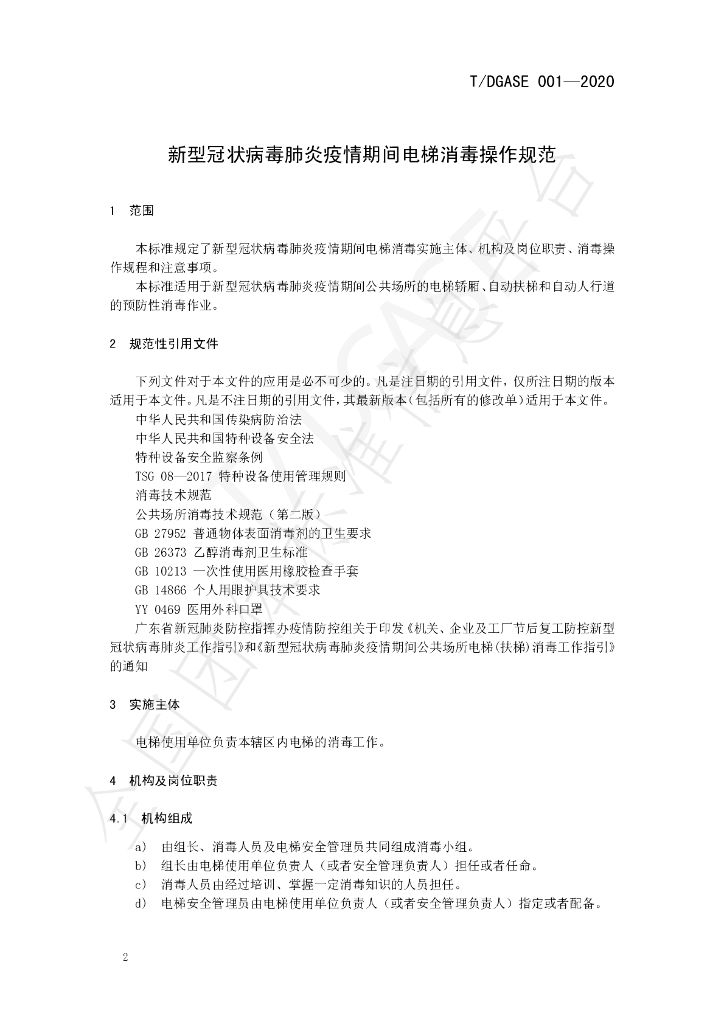 T/DGASE 001-2020 标准预览
