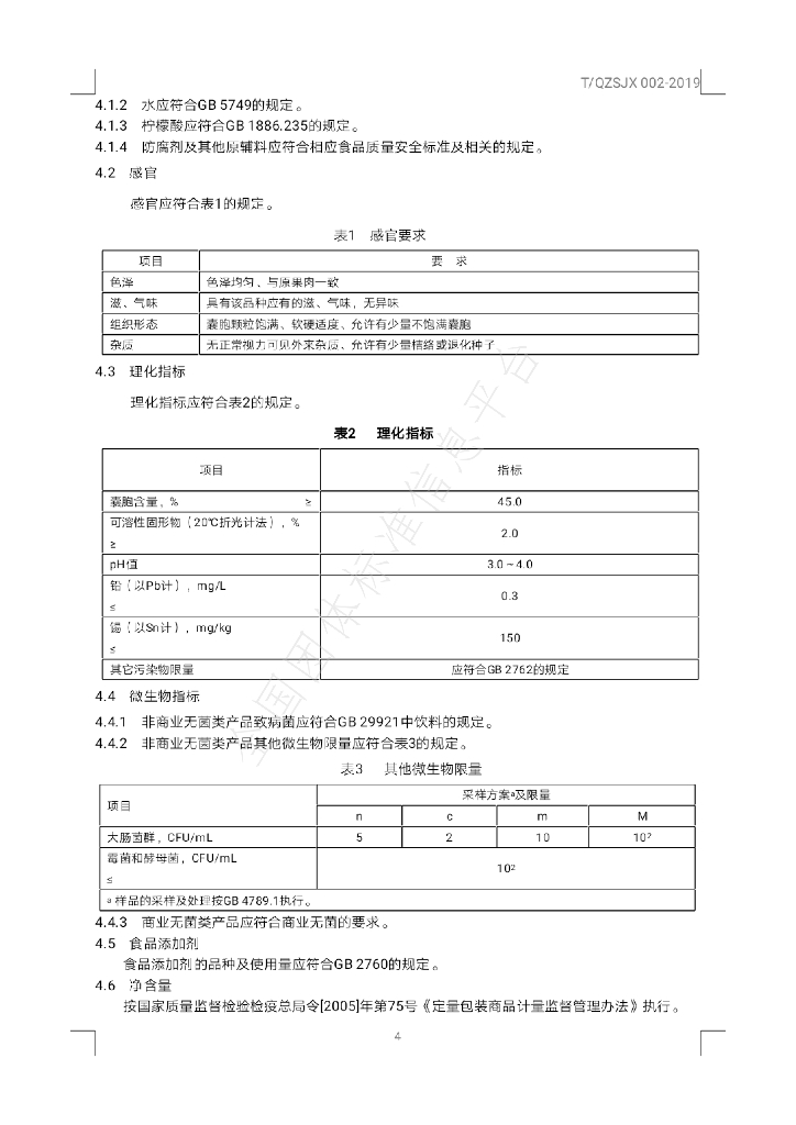 T/QSJX 002-2019 标准预览